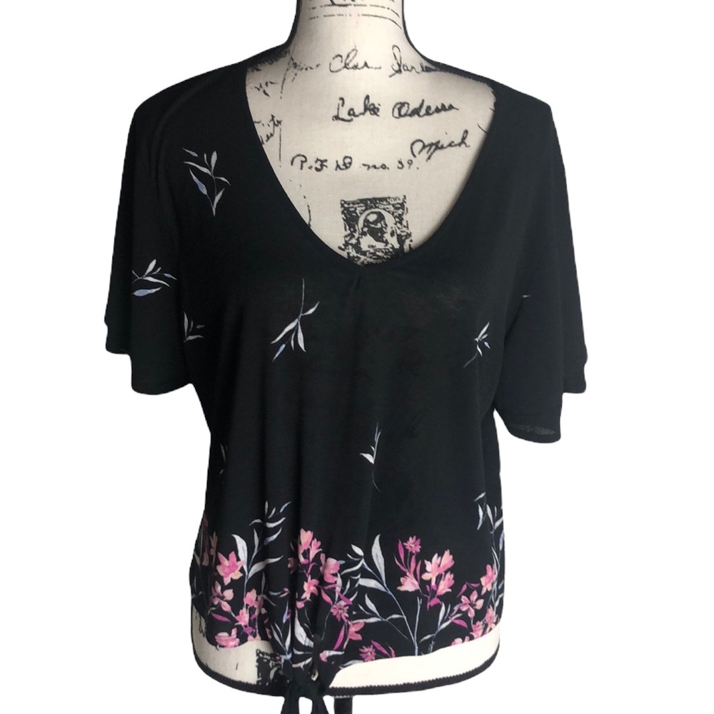 Lily White Floral Blouse